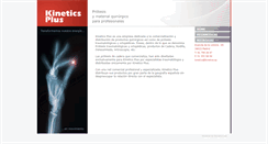 Desktop Screenshot of kinetics.es