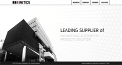 Desktop Screenshot of kinetics.co.th